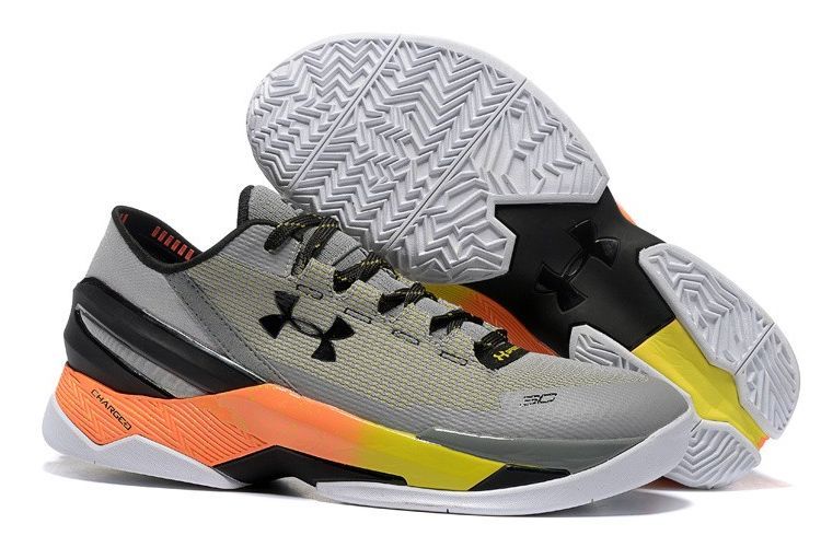 Stephen curry shoes 2 orange best sale men